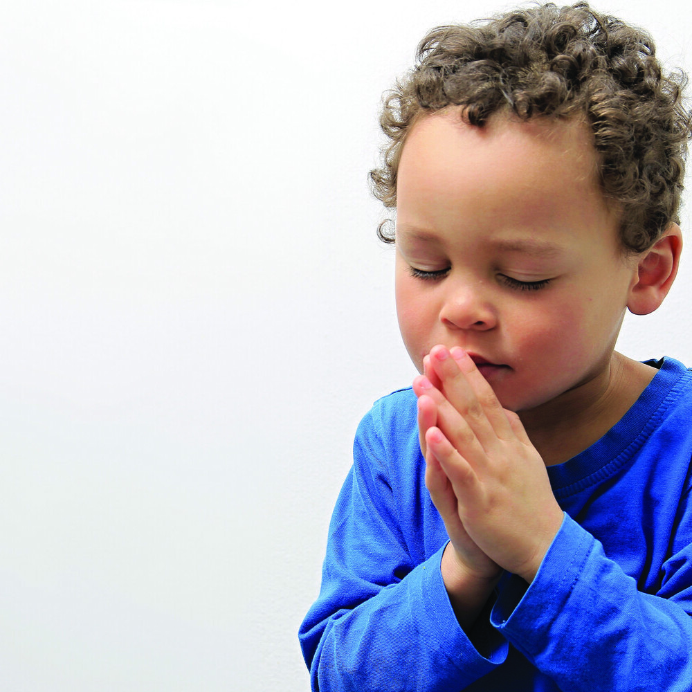 boy praying